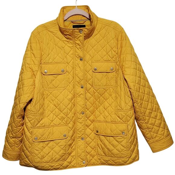 Talbots Jackets & Blazers - Talbots Women's 2X Quilted Full Zip Jacket